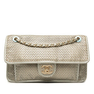 Pre-Loved Chanel Medium Perforated Calfskin Up In The Air Flap